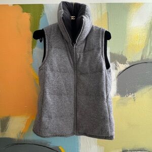 TSE CASHMERE 100% cashmere down puffer vest jacket